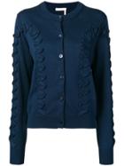 See By Chloé Appliqué Detail Cardigan - Blue