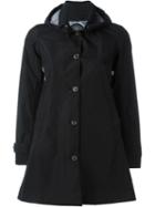 Save The Duck Hooded Coat, Women's, Size: 0, Black, Polyester