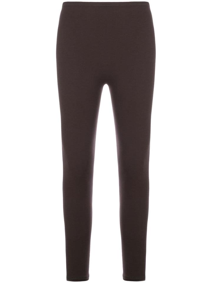 Yeezy High-waisted Leggings - Brown