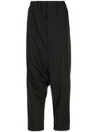 Issey Miyake Men Loose Fit Trousers - Black