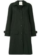 Chanel Pre-owned Loose-fit Trench Jacket - Black