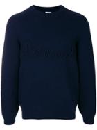 Loewe Cashmere Logo Sweater - Blue