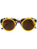 Smoke X Mirrors Sm142 'sodapop' Patterned Sunglasses - Brown