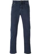 Jacob Cohen Straight Trousers - Blue