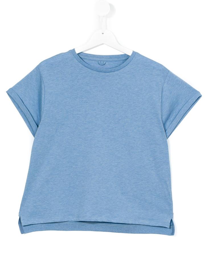 Stella Mccartney Kids - Plain T-shirt - Kids - Cotton - 14 Yrs, Blue