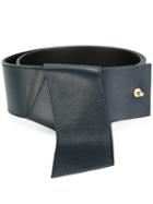 Cacharel 'origami' Belt, Women's, Size: 95, Blue, Calf Leather