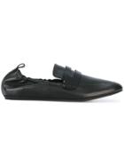 Lanvin Elasticated Loafers - Black