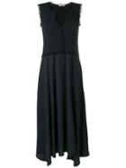 Dorothee Schumacher Asymmetric Hem Dress - Blue