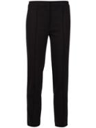 Adam Lippes Cigarette Pants, Women's, Size: 2, Black, Silk/cotton/spandex/elastane/wool