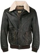 S.w.o.r.d 6.6.44 Shearling Collar Jacket - Brown