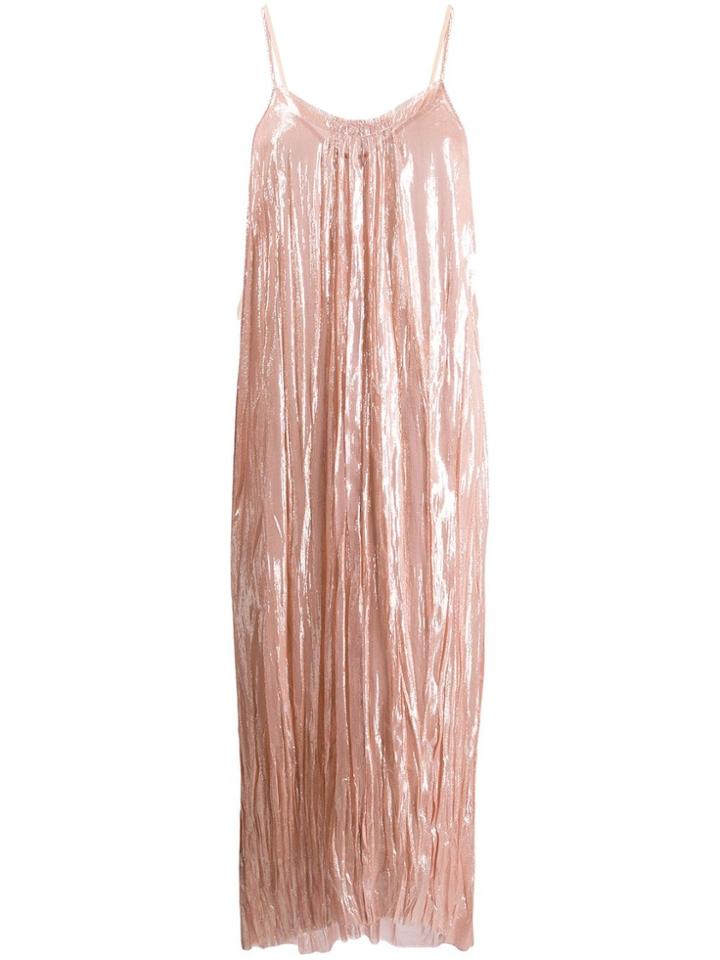 Forte Forte Pleated Cami Dress - Neutrals