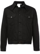 Calvin Klein Jeans Est. 1978 Denim Trucker Jacket - Black
