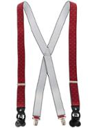 Fefè Cycle Pattern Bracces - Red
