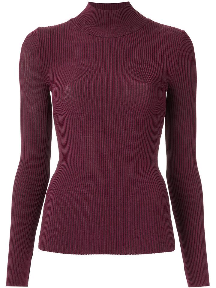 Cecilia Prado - Knitted Blouse - Women - Spandex/elastane/viscose - P, Red, Spandex/elastane/viscose