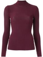 Cecilia Prado - Knitted Blouse - Women - Spandex/elastane/viscose - P, Red, Spandex/elastane/viscose