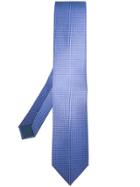 Lanvin Micro Patterned Tie - Blue