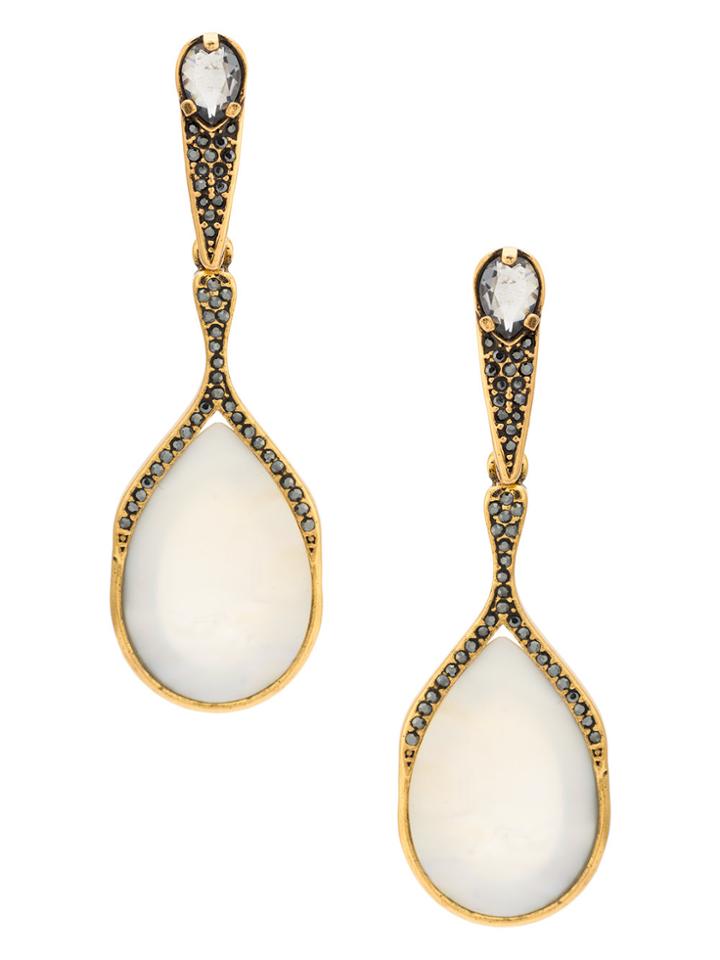 Camila Klein Médio Madre Ouro Earrings - Metallic