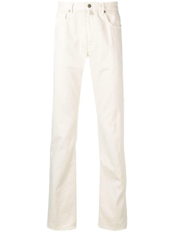 Incotex Five Pocket Design Jeans - Neutrals