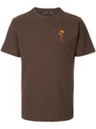 Jupe By Jackie Embroidered Chest Detail T-shirt - Brown