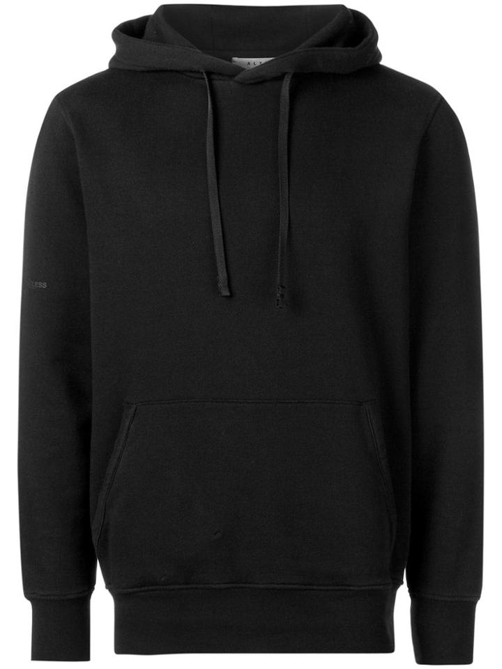 Alyx Printed Back Hoodie - Black