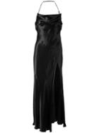 Attico - Leticia Dress - Women - Viscose - 3, Black, Viscose