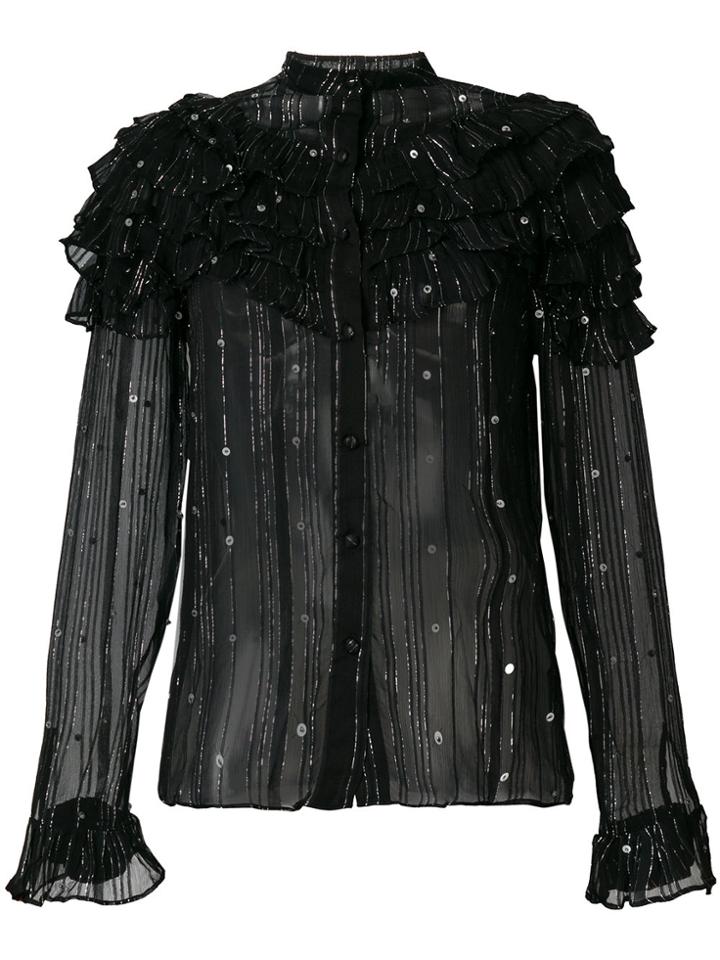 Dodo Bar Or Embellished Blouse - Black