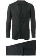 Tagliatore Two Piece Wool Suit - Black