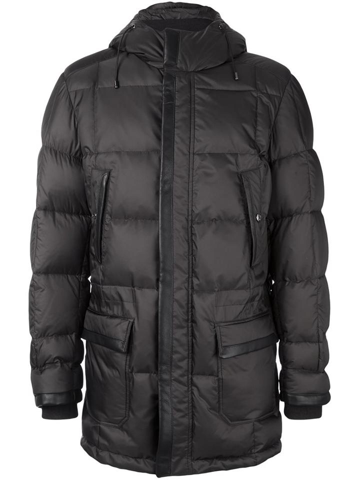 Brioni Multiple Pockets Hooded Jacket