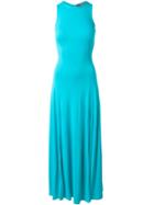 Versace Vintage Sleeveless Maxi Dress - Blue
