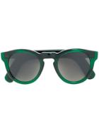 Cutler & Gross Round Framed Sunglasses - Green