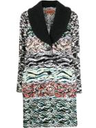 Missoni Intarsia Card-coat - Black