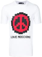 Love Moschino Peace And Love T-shirt - White