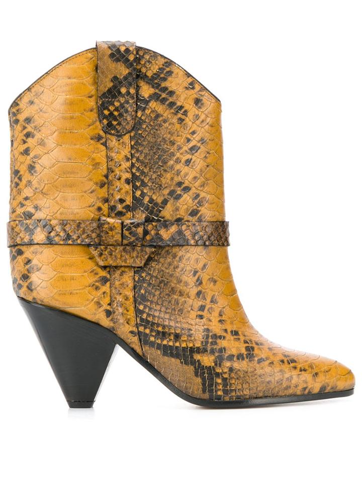 Isabel Marant Deane Boots - Yellow