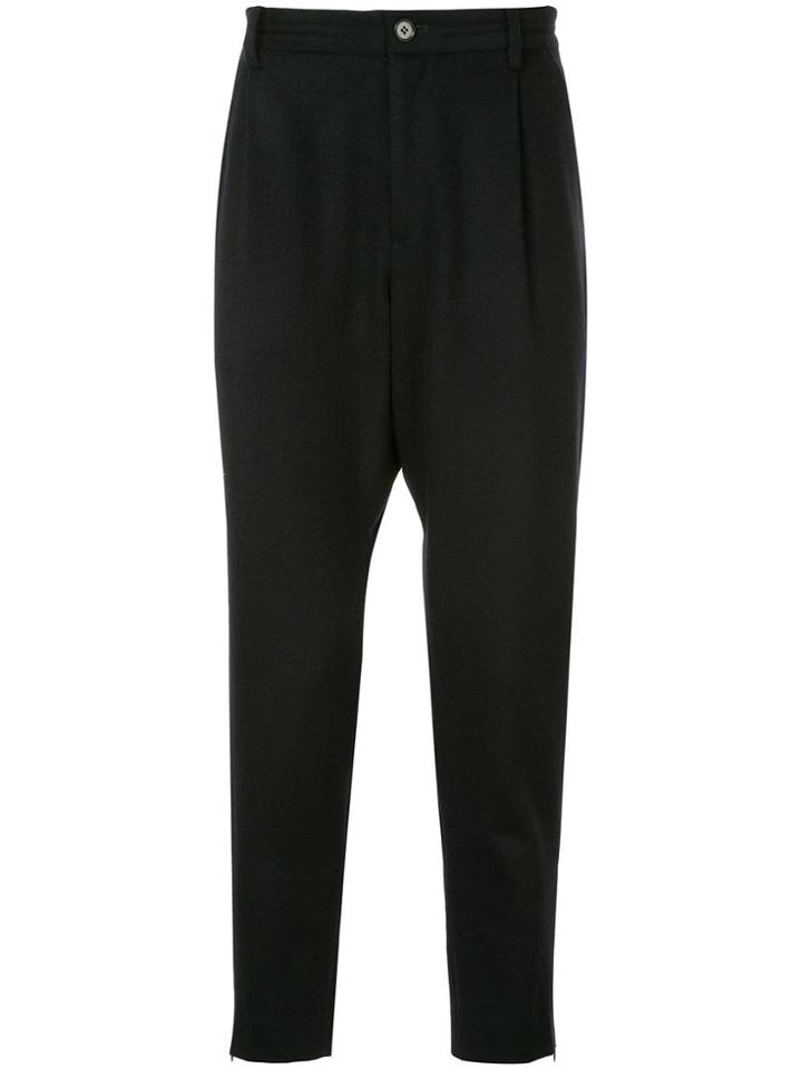 Yoshiokubo Beaver Trousers - Blue