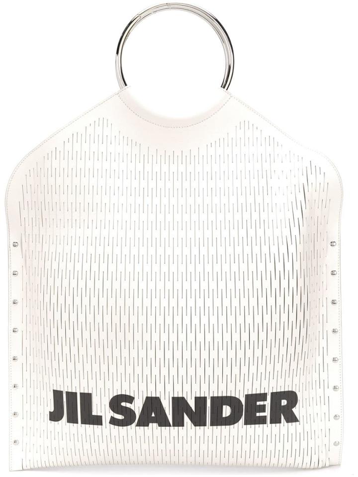 Jil Sander Square Tote Bag - Neutrals