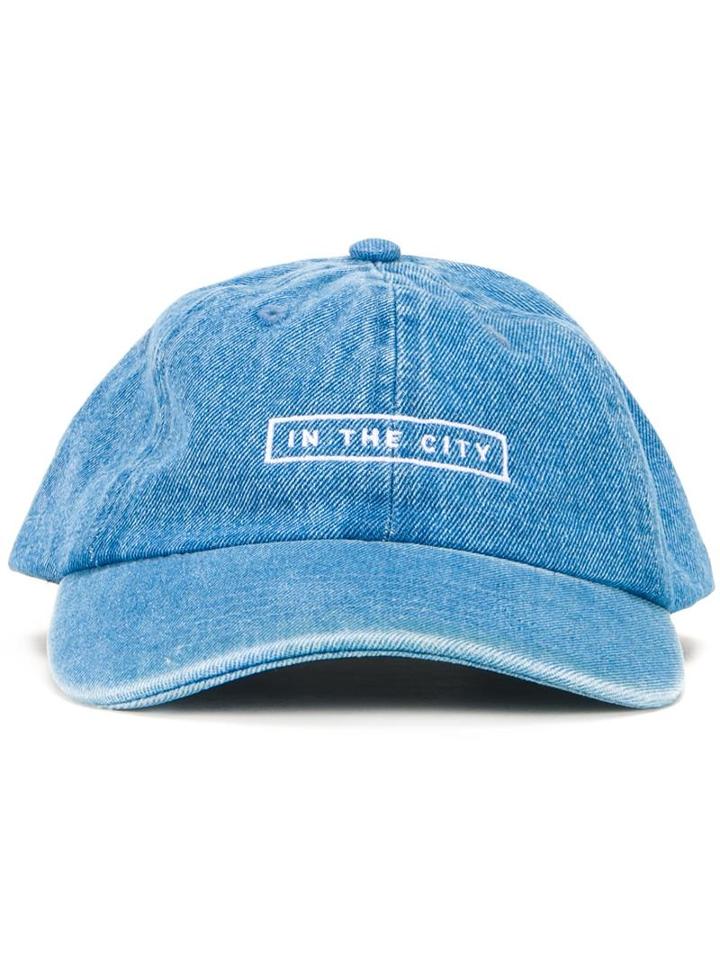 Cityshop 'in The City' Cap, Men's, Blue, Cotton