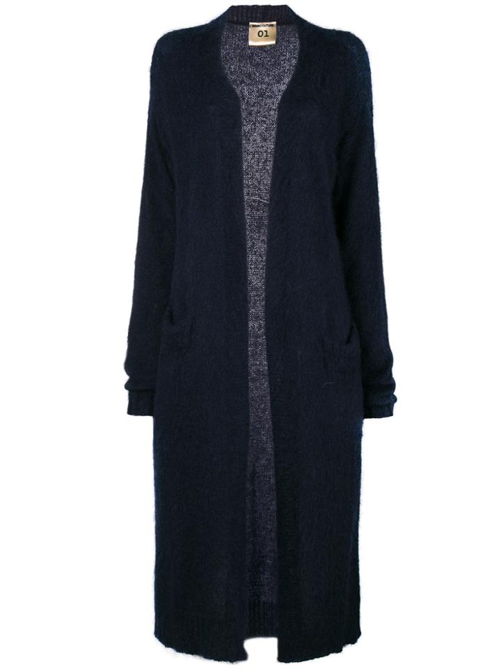 Semicouture Long Cardigan - Blue