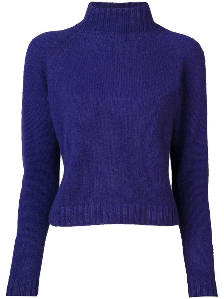 The Elder Statesman Cashmere Highland Turtleneck Jumper - Pink &