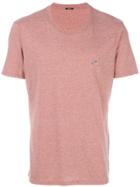 Denham Logo T-shirt - Pink & Purple