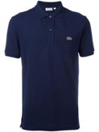 Lacoste Logo Patch Polo Shirt, Men's, Size: 6, Blue, Cotton