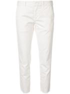 Nili Lotan Cropped Slim-fit Trousers - White