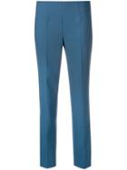 Incotex Straight Plain Trousers - Blue
