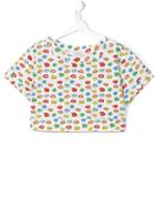 Au Jour Le Jour Kids Lips T-shirt, Size: 14 Yrs, White