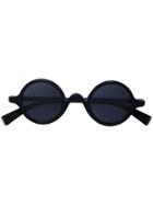 Dolce & Gabbana Eyewear Small Rounded Sunglasses - Black