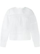 Isabel Marant Étoile 'rexton' Blouse, Women's, Size: 40, White, Cotton