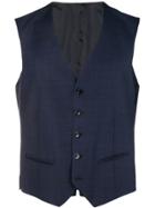 Tonello Classic Tailored Waistcoat - Blue
