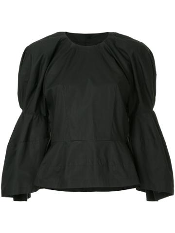 Miyao Structured Blouse - Black