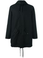 A Kind Of Guise Zipped Hooded Jacket - Black