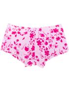 Oscar De La Renta Kids - Floral Print Bikini Pants - Kids - Polyamide/spandex/elastane - 3 Yrs, Pink/purple
