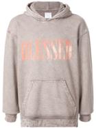 Alchemist Blessed Print Hoodie - Brown